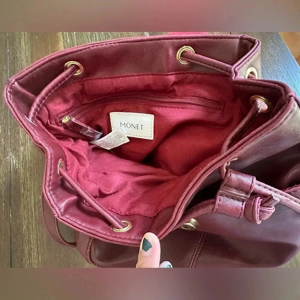 Monet backpack faux